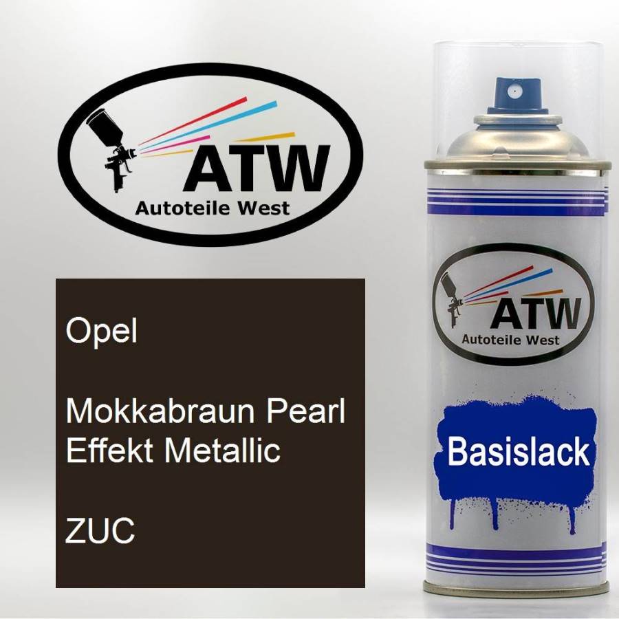 Opel, Mokkabraun Pearl Effekt Metallic, ZUC: 400ml Sprühdose, von ATW Autoteile West.